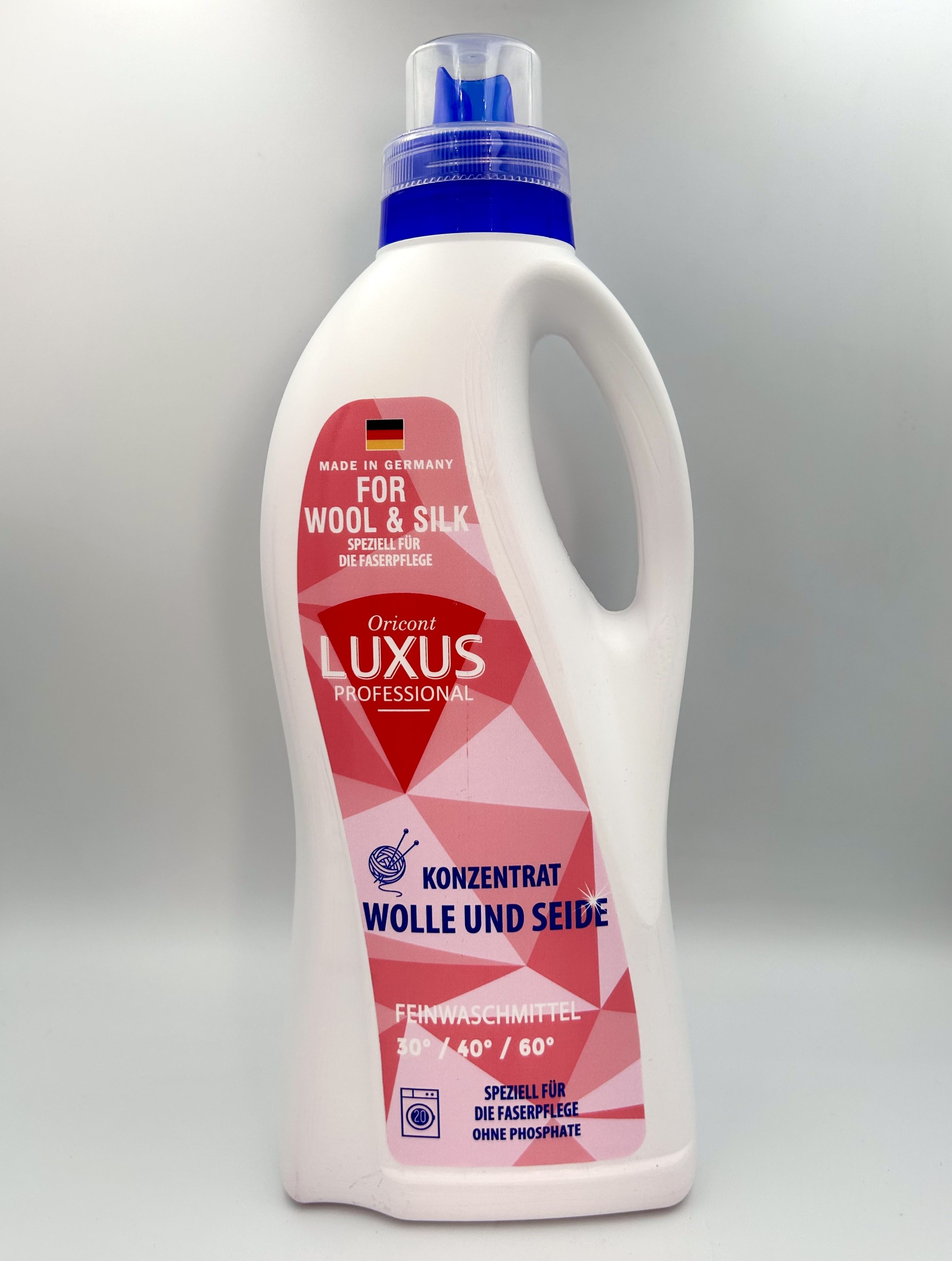 Luxus Professional Жидкое средство для стирки шерсти и шелка 1000 мл на 20 стирок