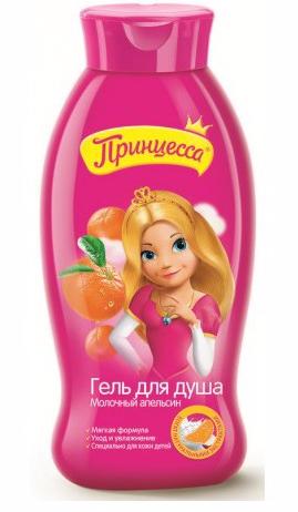 Clever Принцесса Гель для душа Молочный апельсин 400 мл