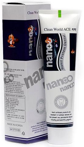 Hanil Clean World Ace Зубная паста с ионами серебра 180 гр