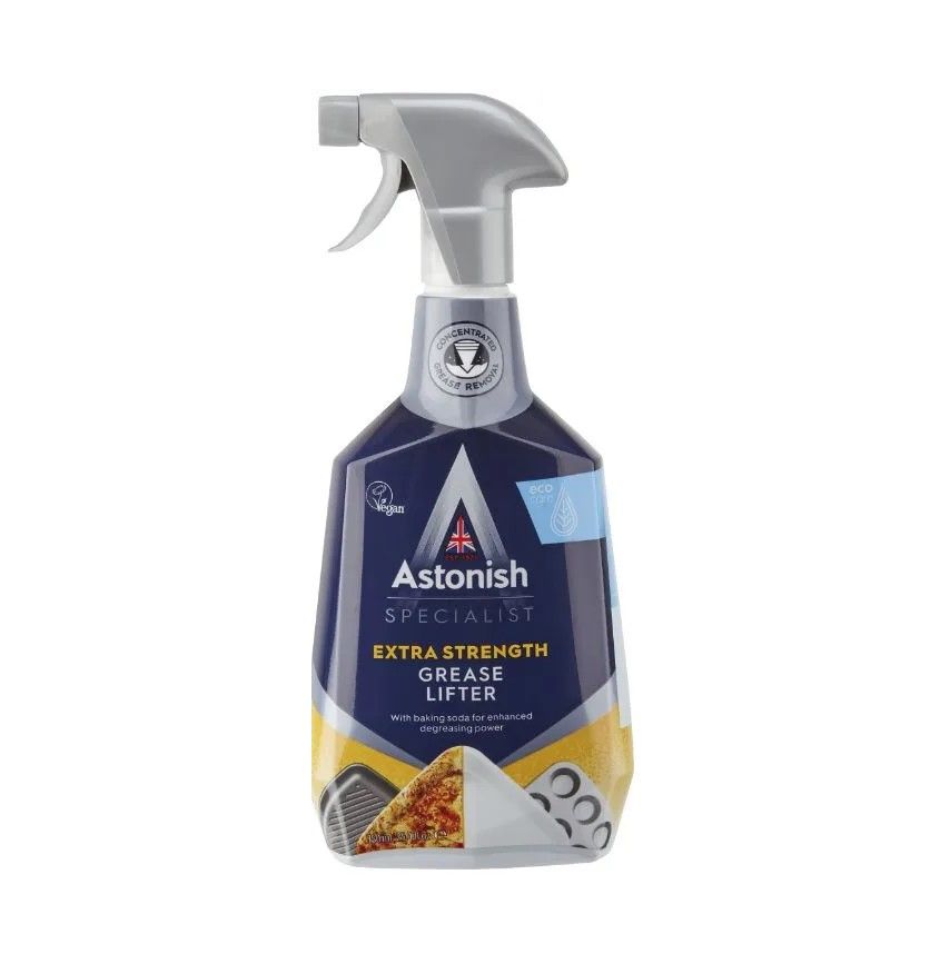 Astonish Specialist Extra Strength Grease Lifter Спрей универсальный для удаления жира на основе соды 750 мл