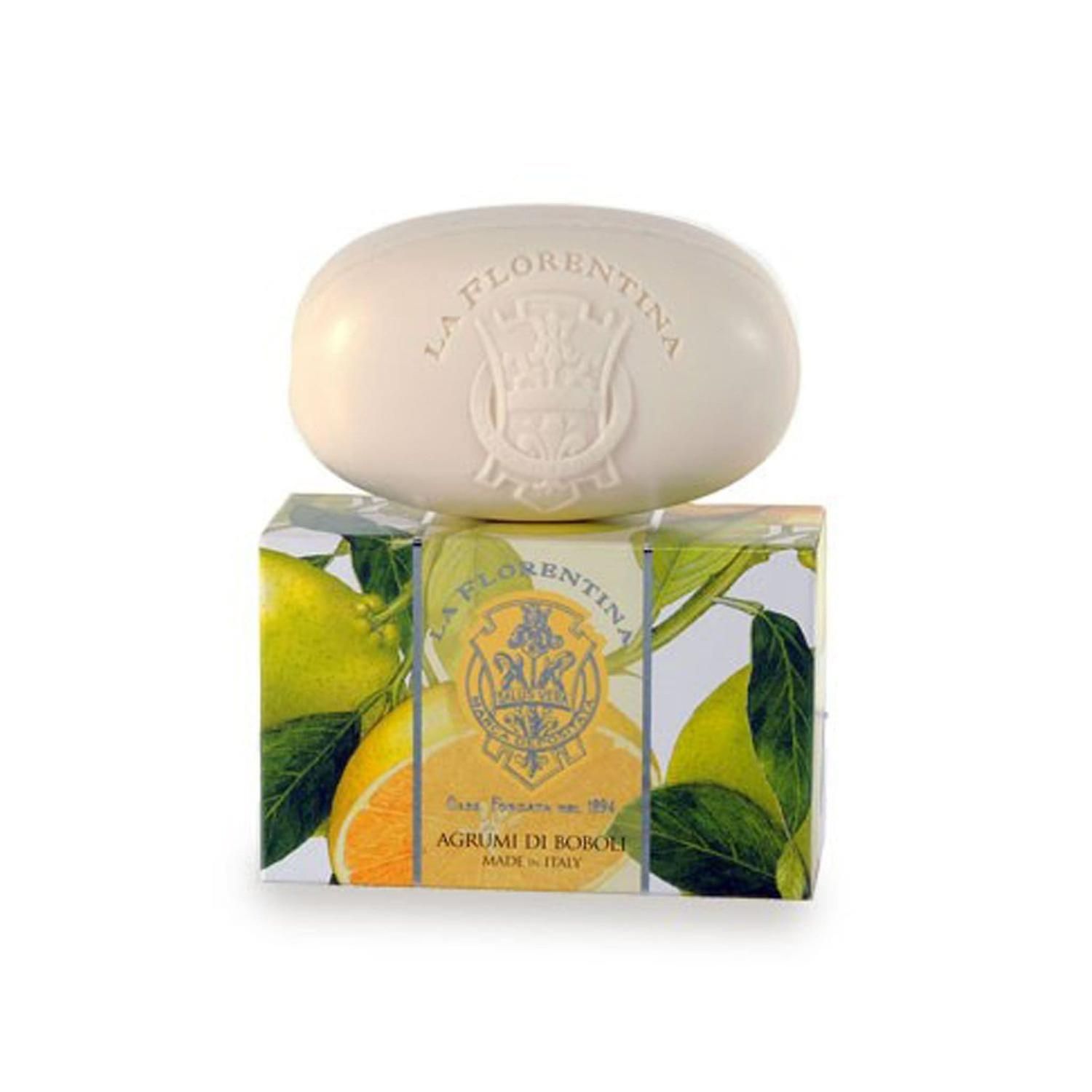 La Florentina Bath Soap Boboli Citrus Мыло для тела с маслом ши, оливковым маслом и экстрактом Цитруса 300 гр