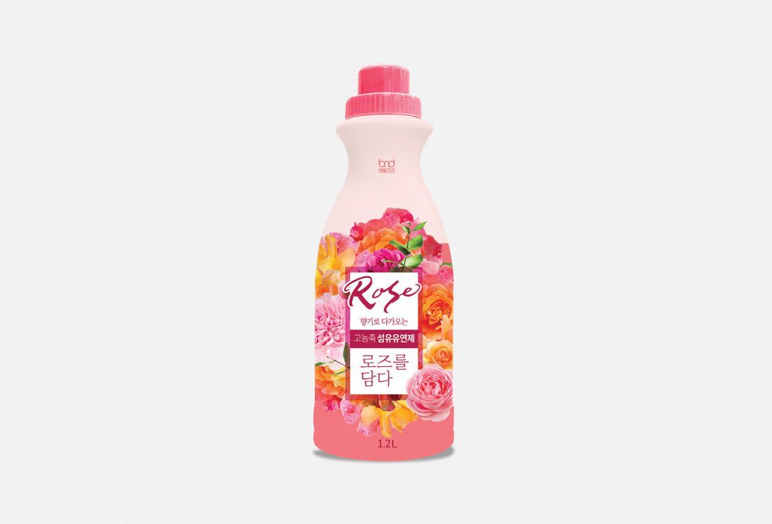 B&D High Enrichment Rose Кондиционер для белья концентрированный с ароматом Розы 1.2 л на 100 стирок