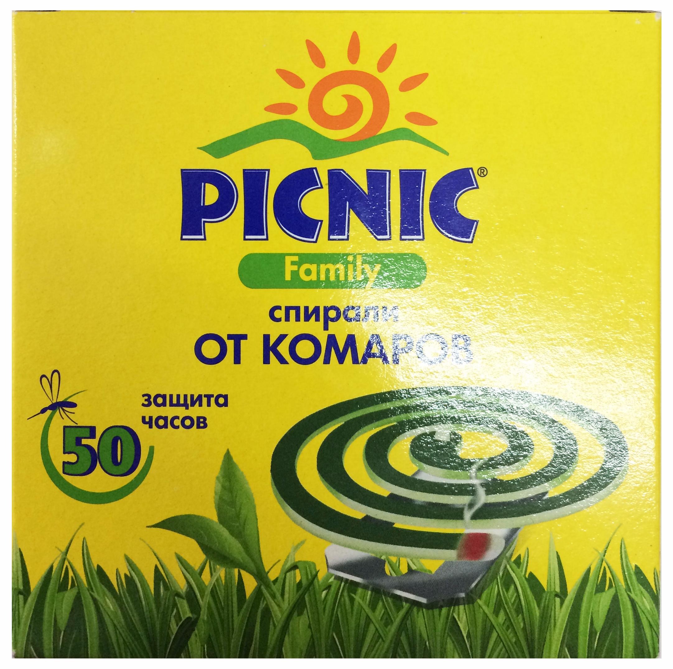 Picnic Family Спирали от комаров 10 шт