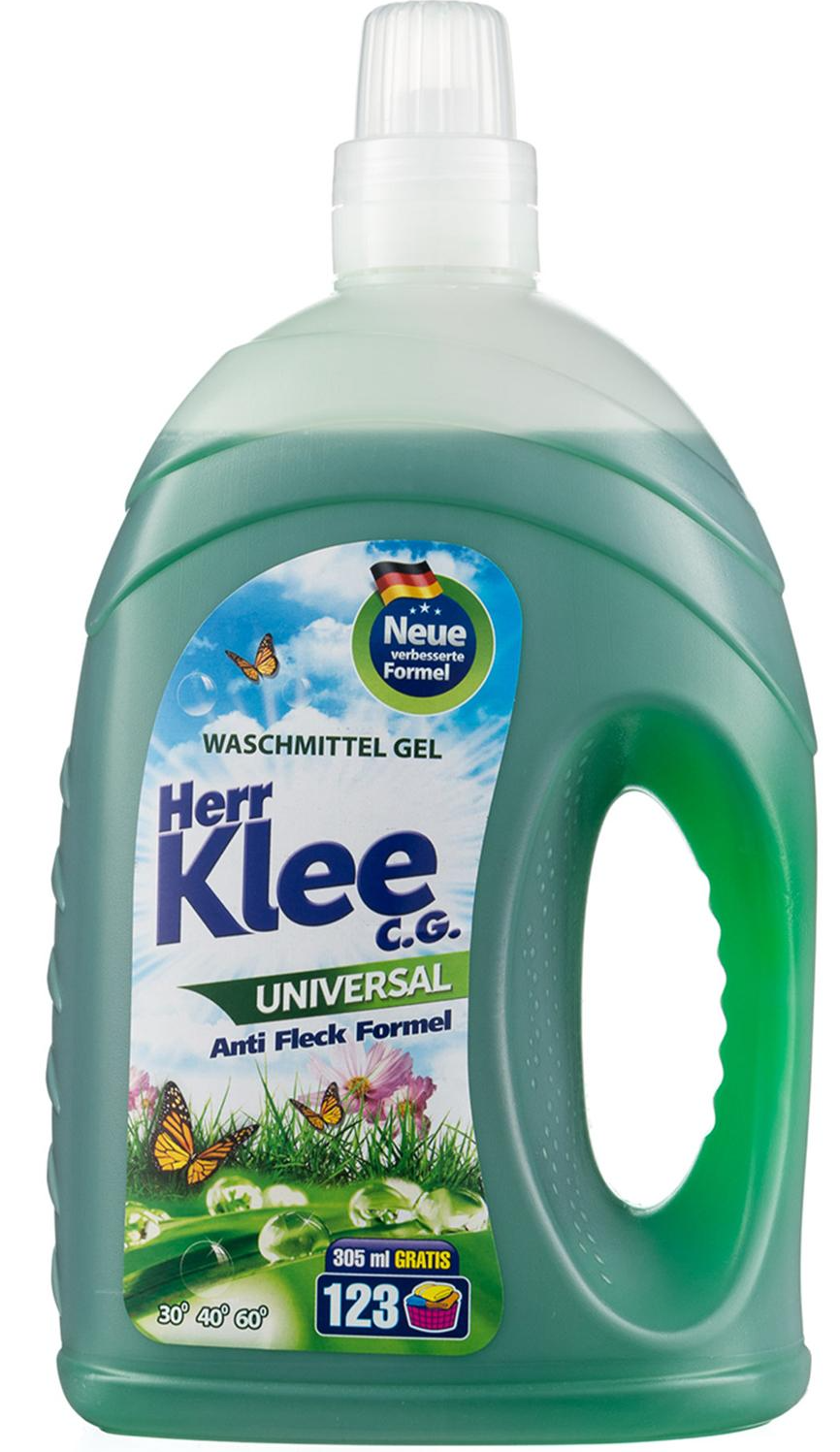 Herr Klee C.G. Waschmitel Gel Universal Гель для стирки универсальный 4305 мл на 123 стирки