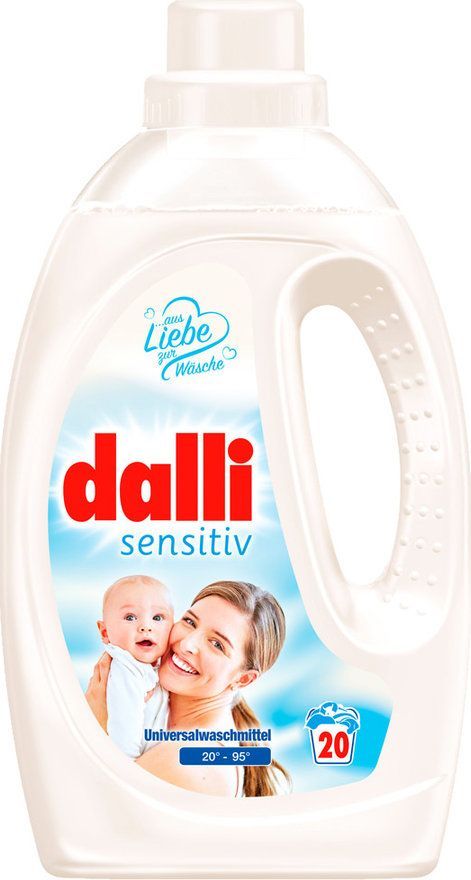 Dalli Sensetive Универсальный концентрированный гель для стирки 1,1 л на 20 стирок