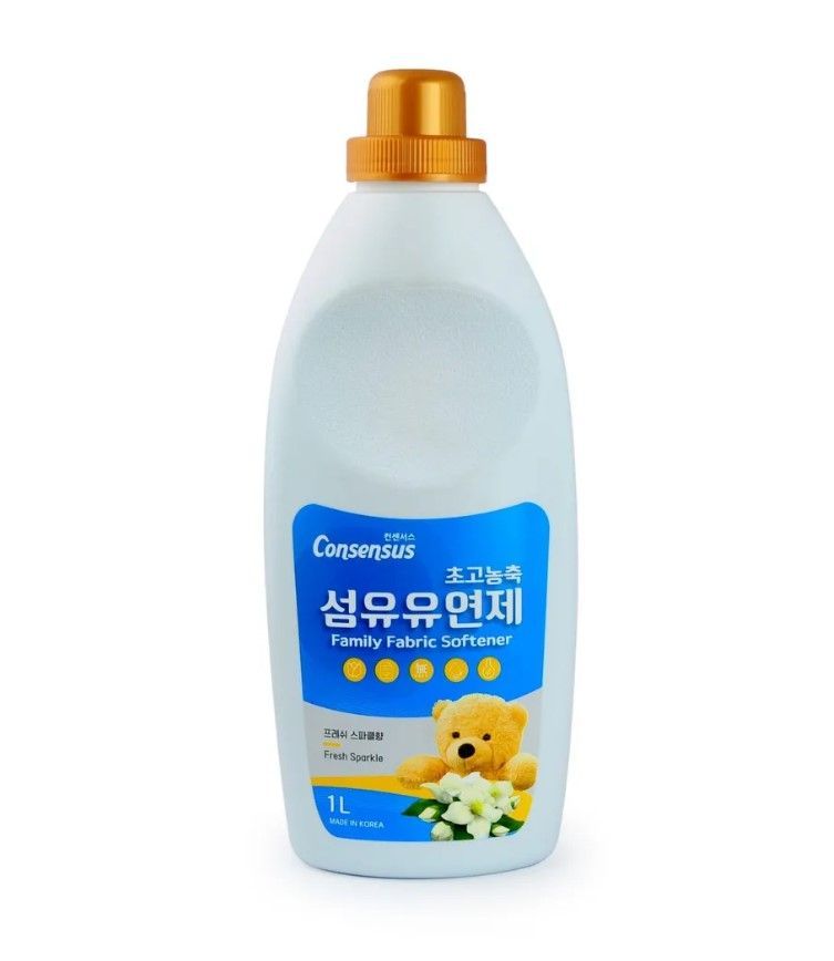 Consensus Fabric Softener Суперконцентрированный кондиционер для белья аромат свежести, 1 л