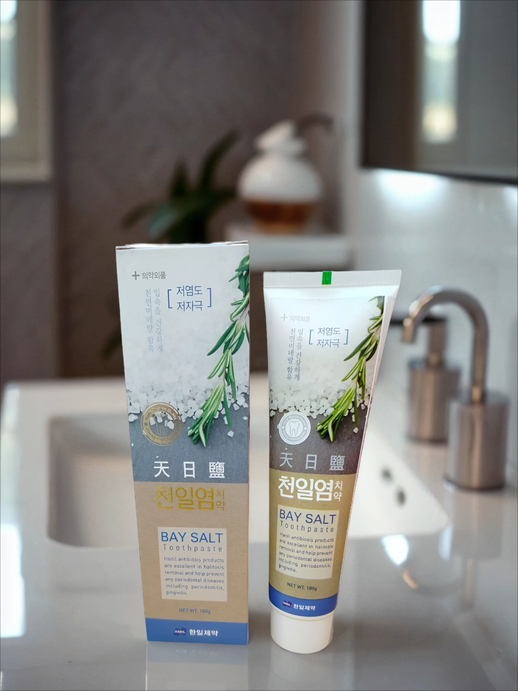 Hanil Bay Salt Зубная паста с натуральной морской солью 180 гр