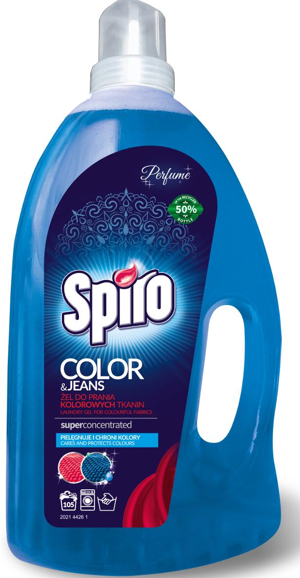 Clovin Spiro Perfect Gel Color & Jeans Гель для стирки цветных и джинсовых тканей 3,15 л на 105 стирок