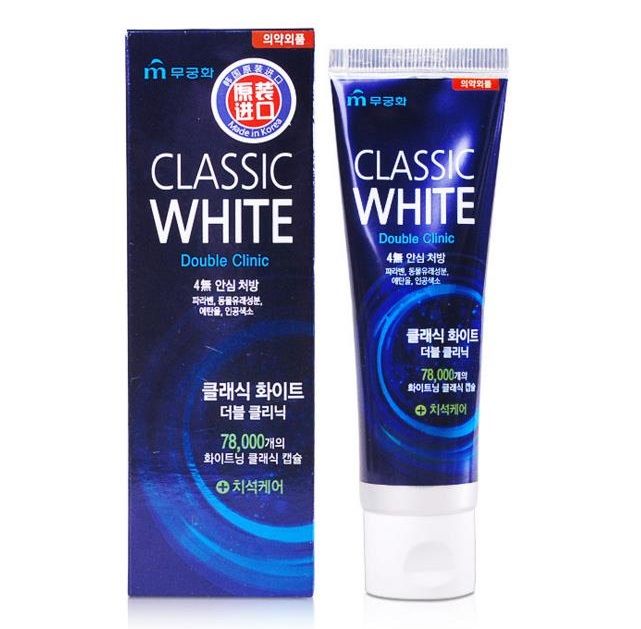 Mukunghwa Classic White Отбеливающая зубная паста с микрогранулами 110 гр