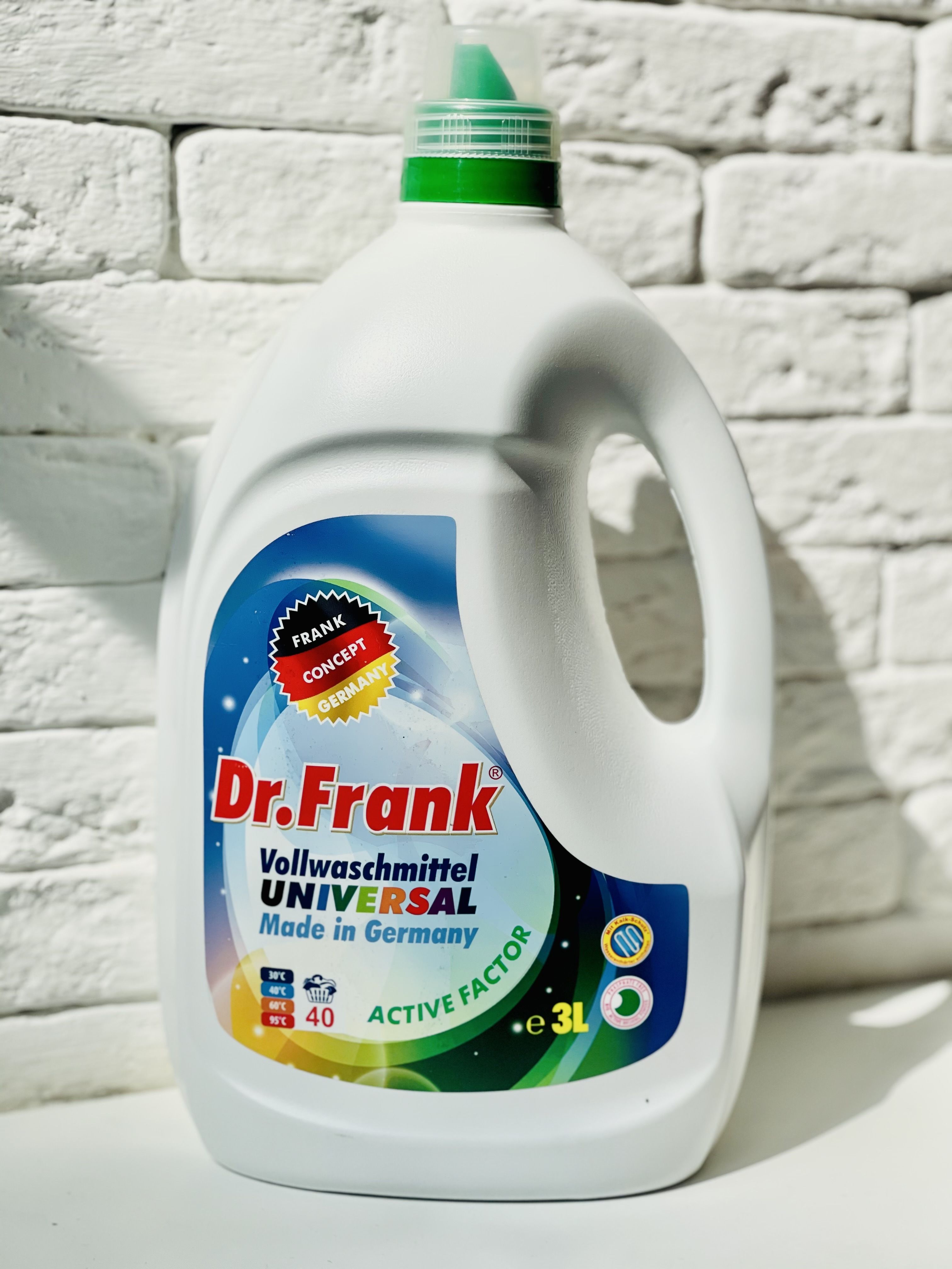 Dr.Frank Universal Гель для ручной и автоматической стирки универсальный 3 л на 75 стирок