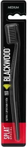 SPLAT Special Blackwood Зубная щетка отбеливающая с древесным углем Средняя