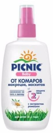 Picnic Baby Спрей от комаров 120 мл