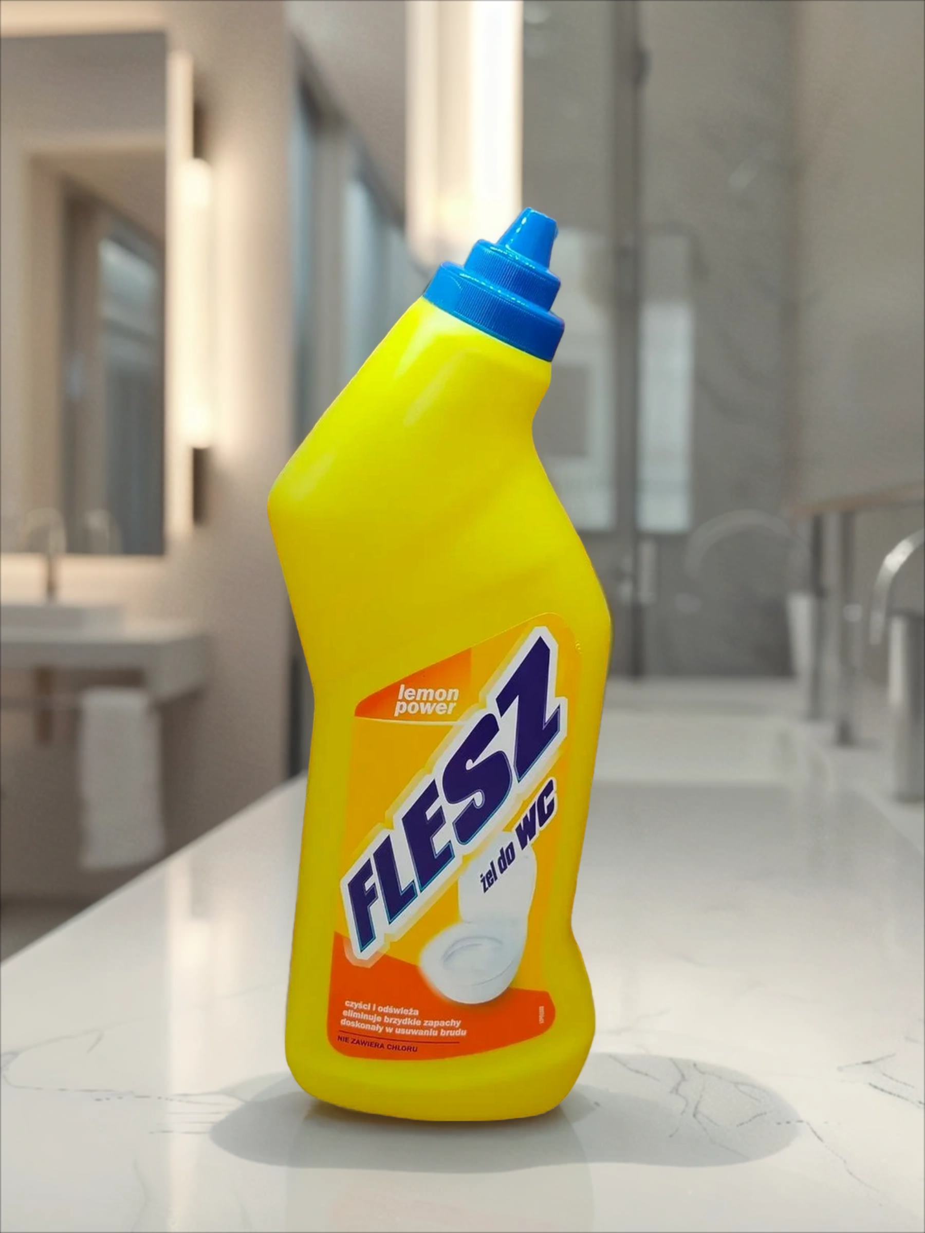 Flesz Lemon Power Гель для туалета лимонный 1 л