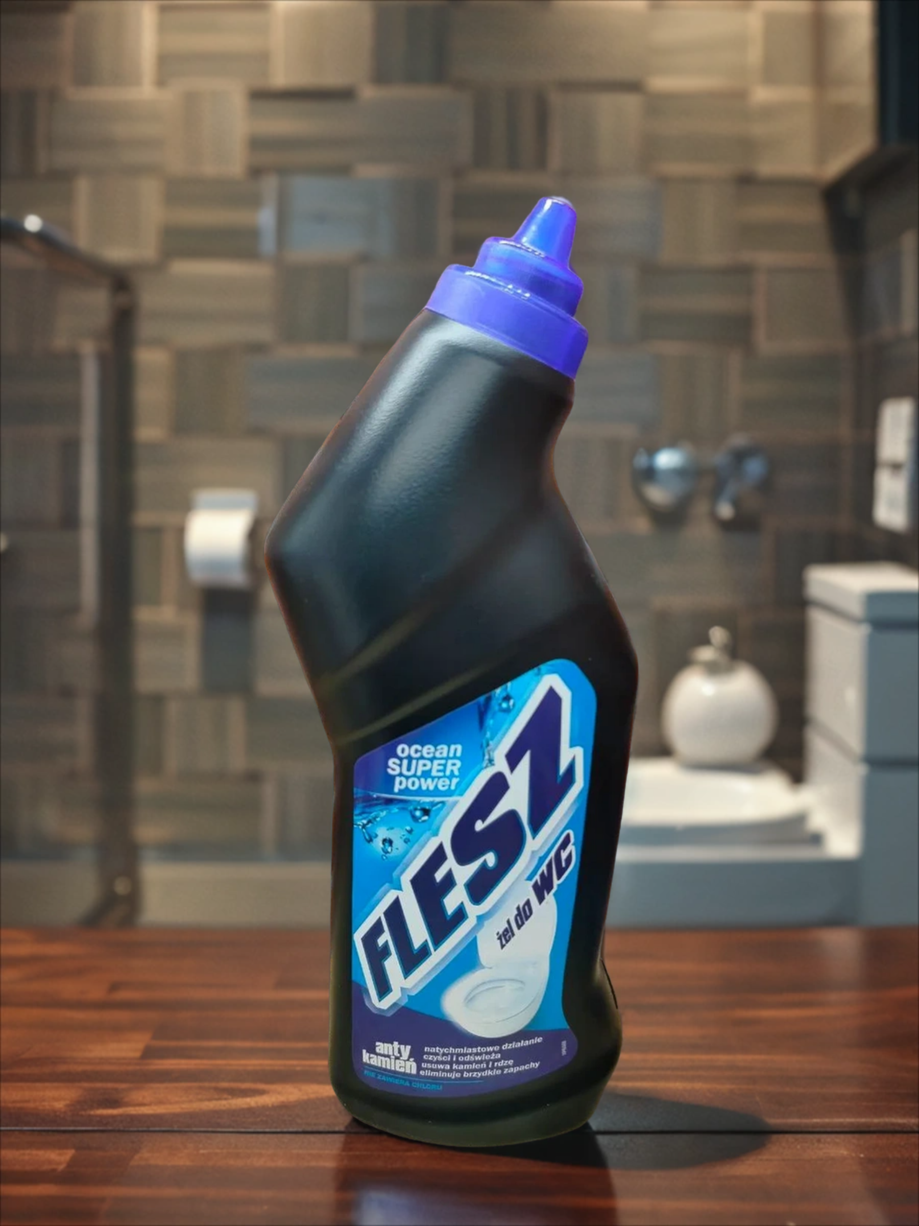 Flesz Ocean Super Power Гель для туалета морской 1 л