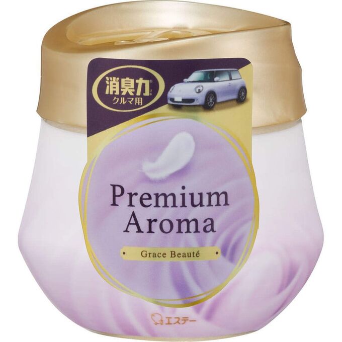 ST Shoushuuriki Premium Aroma Auto Гелевый освежителя воздуха для салона автомобиля Утонченная красота 90 гр