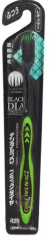 Dentalpro Black Diamond Зубная щетка многоуровневая с ультратонкой щетиной алмазной формы Средней жесткости