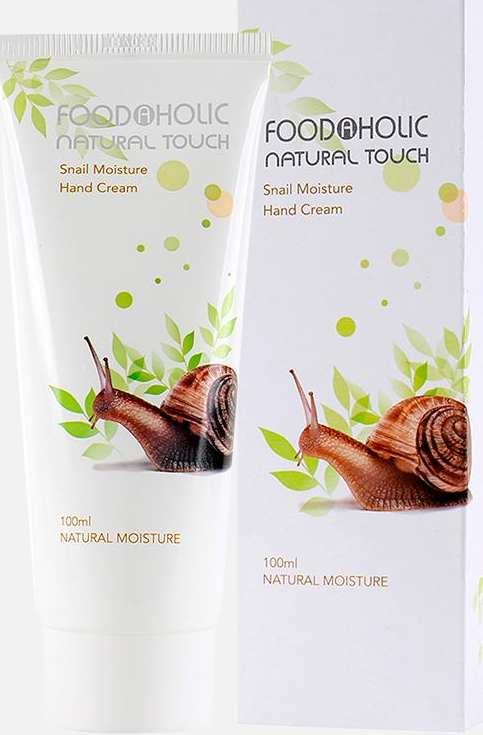 Food a Holic Moisture Hand Cream Snail Крем для рук с экстрактом муцина улитки питательный 100 мл