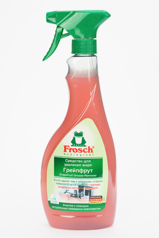 Frosch Kitchen Cleaner Grapefruit Спрей для удаления жира Грейпфрут 500 мл