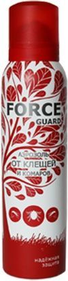 Force Guard Аэрозольакарицидно-репеллентный от клещей и комаров для нанесения на одежду 150 мл