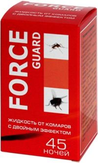 Force Guard Дополнительный флакон красный 50 ночей двойного действия