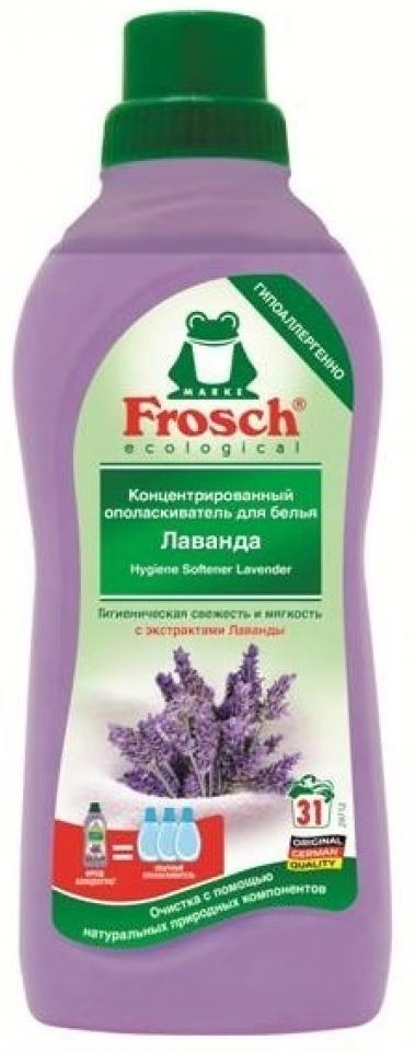 Frosch Концентрированный ополаскиватель для белья Лаванда 750 мл