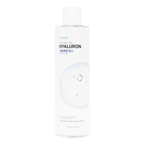 LanSkin Deep Moist Toner Hyaluron Глубоко увлажняющий тонер для лица с гиалуроновой кислотой 250 мл