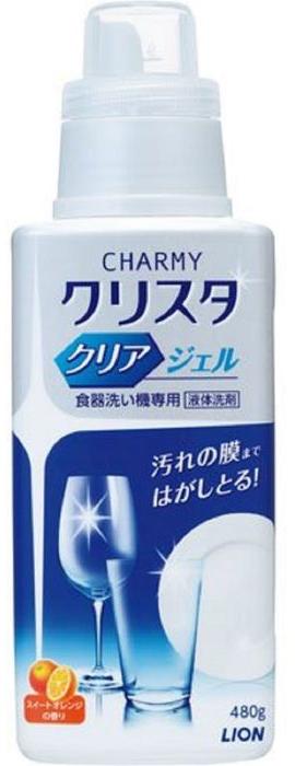 Lion Charmy Cristal Гель для посудомоечных машин Апельсин 480 гр