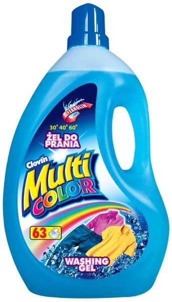 Clovin Multi Color Гель для стирки цветных тканей с ланолином 2,2 кг на 73 стирки