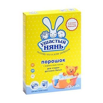 Ушастый нянь Стиральный порошок для детского белья универсальный 400 гр