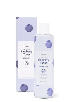 LanSkin Fresh Berries Blueberry Toner Питательный тонер для лица с голубикой 250 мл