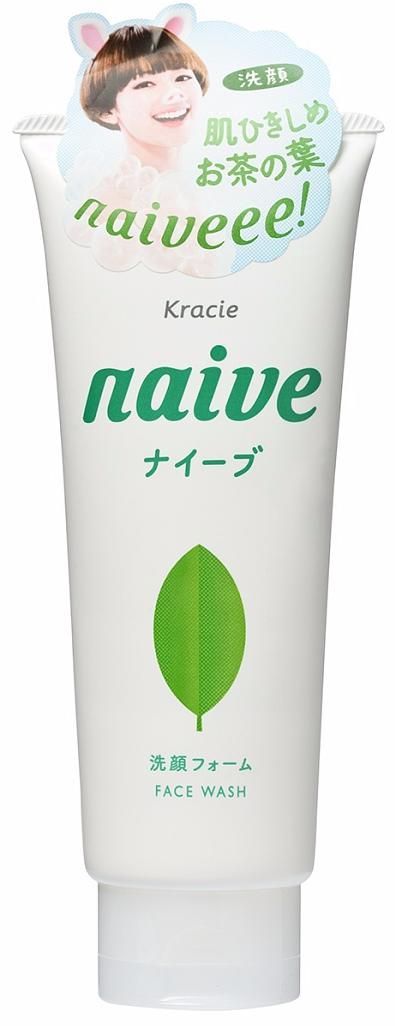 Kracie Naive Пенка для умывания с экстрактом чайного листа 130 гр