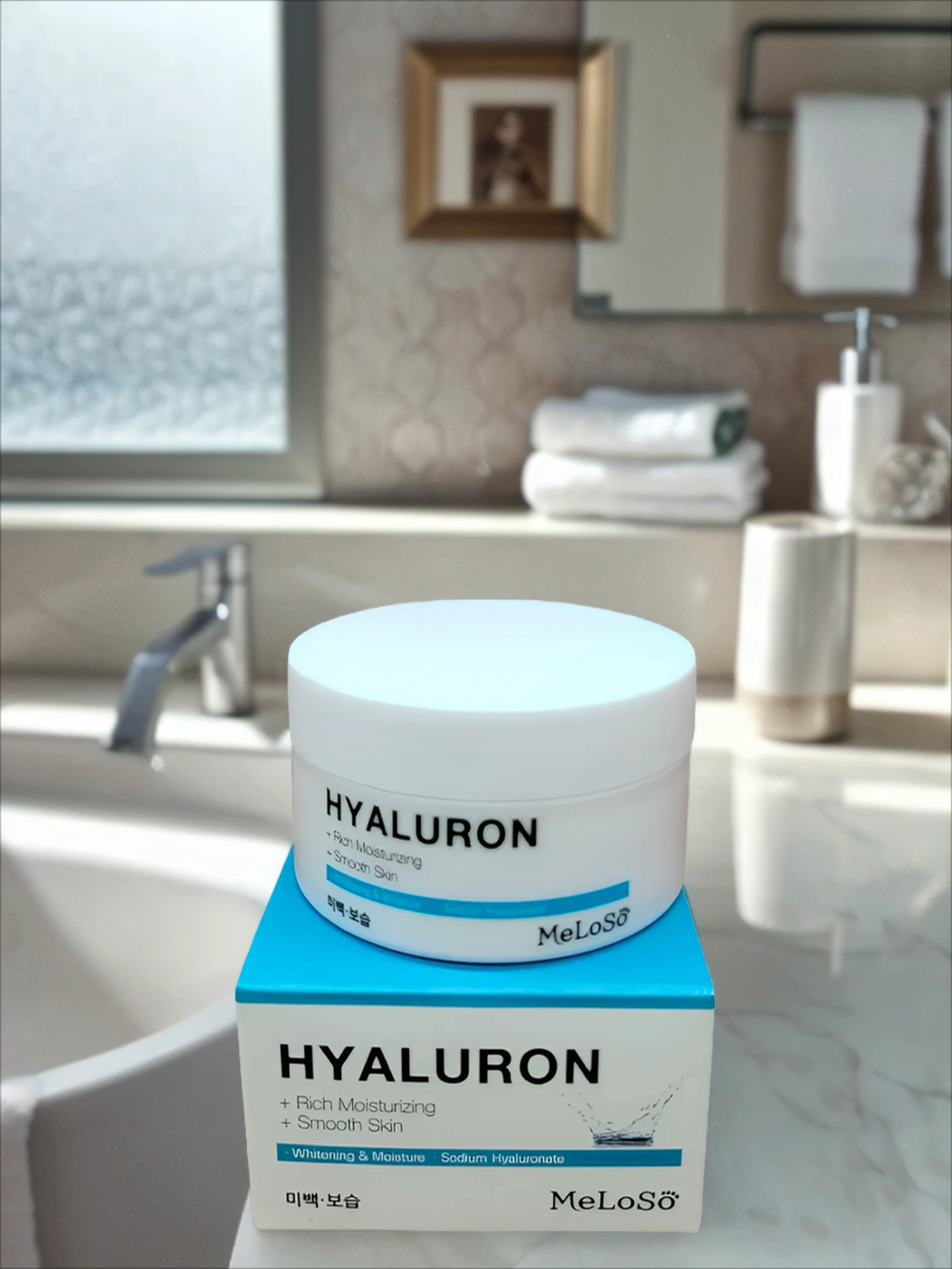 MeLoSo Hualuron Moisturizing Крем для лица увлажняющий с гиалуроновой кислотой 100 мл