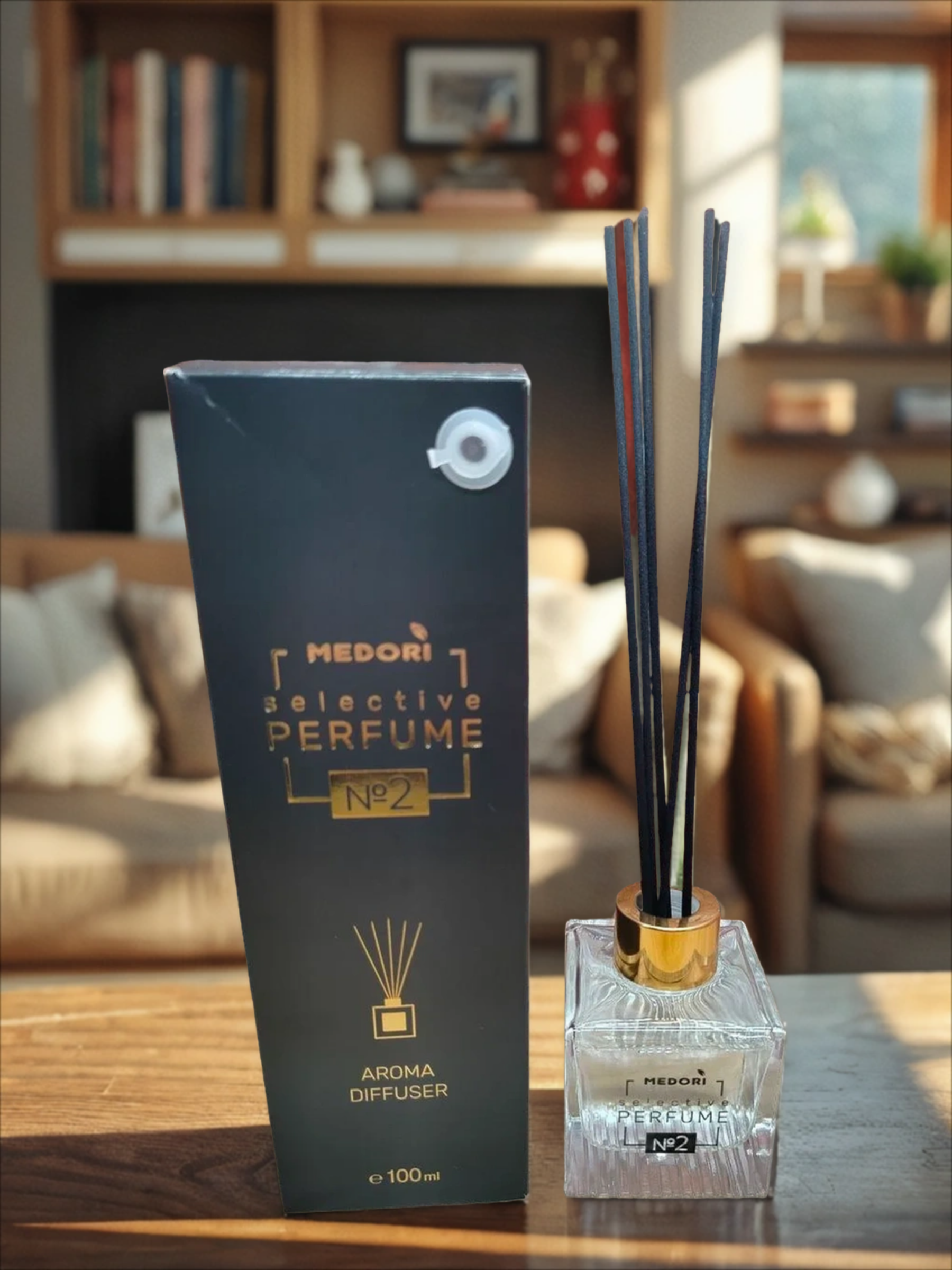 Medori Selective Perfume №2 Аромадиффузор для дома с палочками 100 мл
