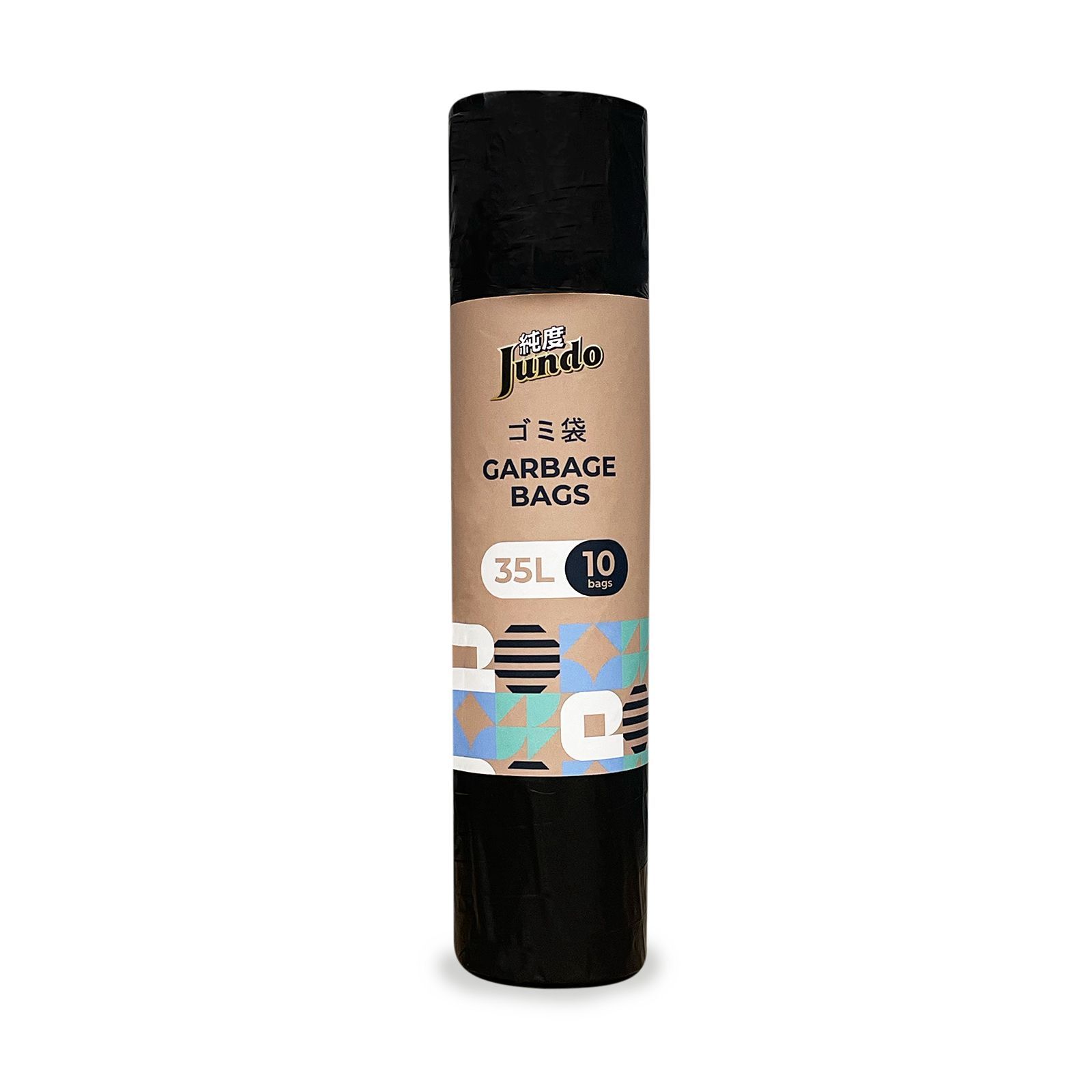 Jundo Garbage Bags Мешки для мусора суперпрочные с завязками 35 л 10 шт