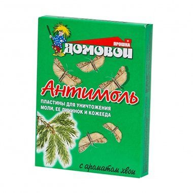 Домовой Прошка Антмимоль пластины в коробочке Хвоя 8 пластин