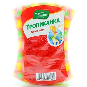 Мелочи Жизни Губка банная Тропиканка