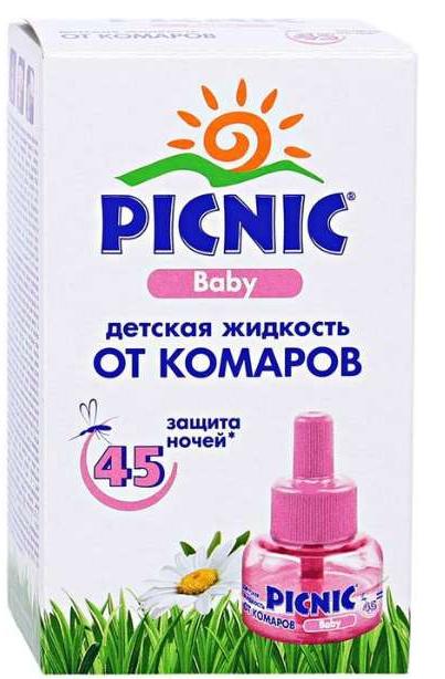 Арнест Пикник Бэби жидкость от комаров 45 ночей