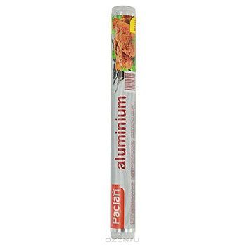 Paclan Фольга алюминиевая 29 см * 10 м в рулоне