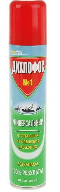 Neotox Аэрозоль инсектицидный Дихлофос №1 универсальный от летающих и ползающих насекомых 200 мл