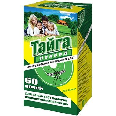 Селена Тайга Жидкость от комаров для электрофумигатора 60 ночей