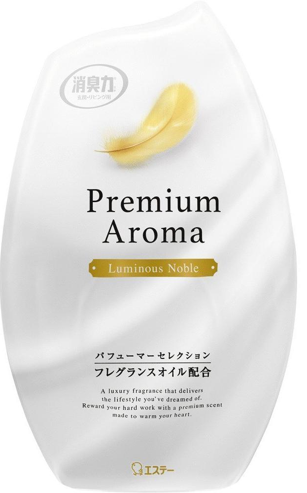 ST Shoushuuriki Premium Aroma Жидкий дезодорант–ароматизатор для комнат с благородным парфюмерным ароматом фруктов и цветов 400 мл