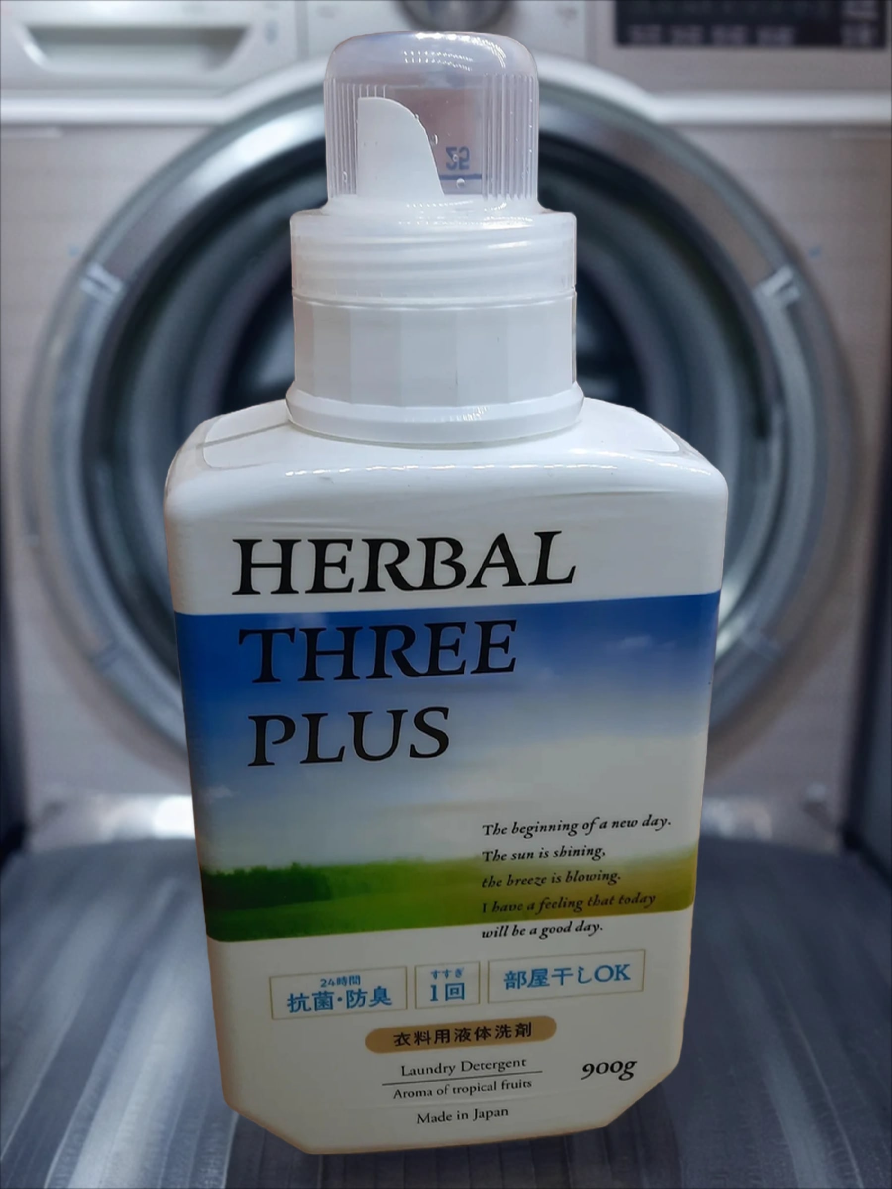 Mitsuei Herbal Three Plus Гель для стирки белья с ароматом тропических фркутов 900 гр
