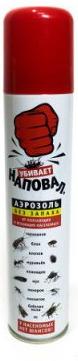Дихлофос №1 Аэрозоль инсектицидный для уничтожения мух, ос, тараканов, клопов, блох, муравьев и кожеедов универсальный без запаха 180 мл
