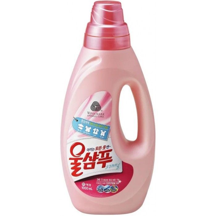 Aekyung Wool Shampoo Original Жидкое средство для стирки деликатных тканей Вул шампу 1 л
