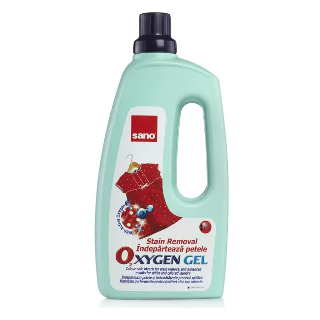 SANO Oxygen Gel Концентрированный кислородный пятновыводитель гель 1 л
