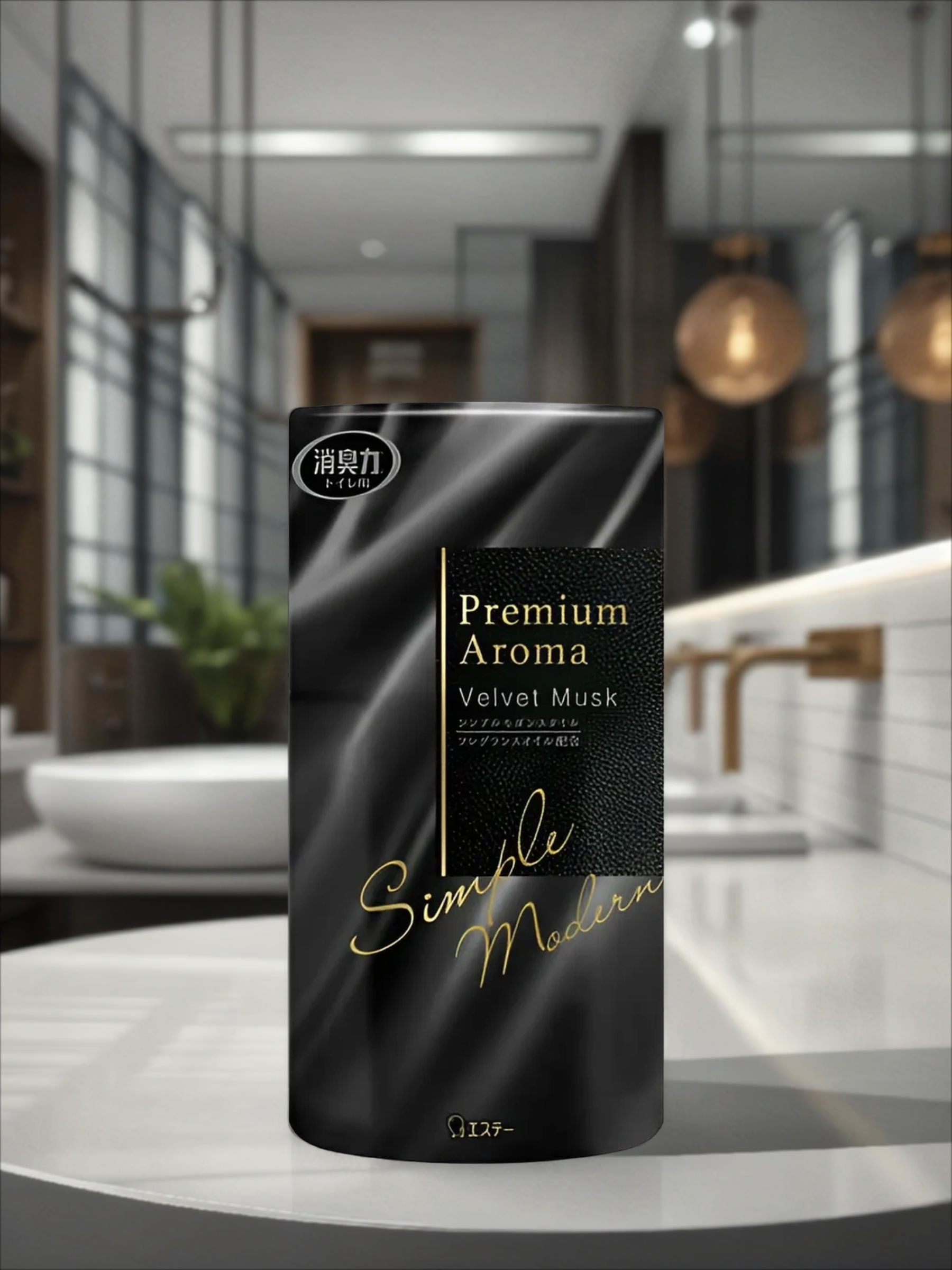 ST Shoushuuriki Premium Aroma Velvet Musk Жидкий дезодорант–ароматизатор для туалета с элегантным парфюмерным ароматом Бархатный мускус 400 мл
