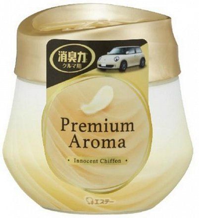 ST Shoushuuriki Premium Aroma Auto Гелевый освежителя воздуха для салона автомобиля Шифоновый букет 90 гр