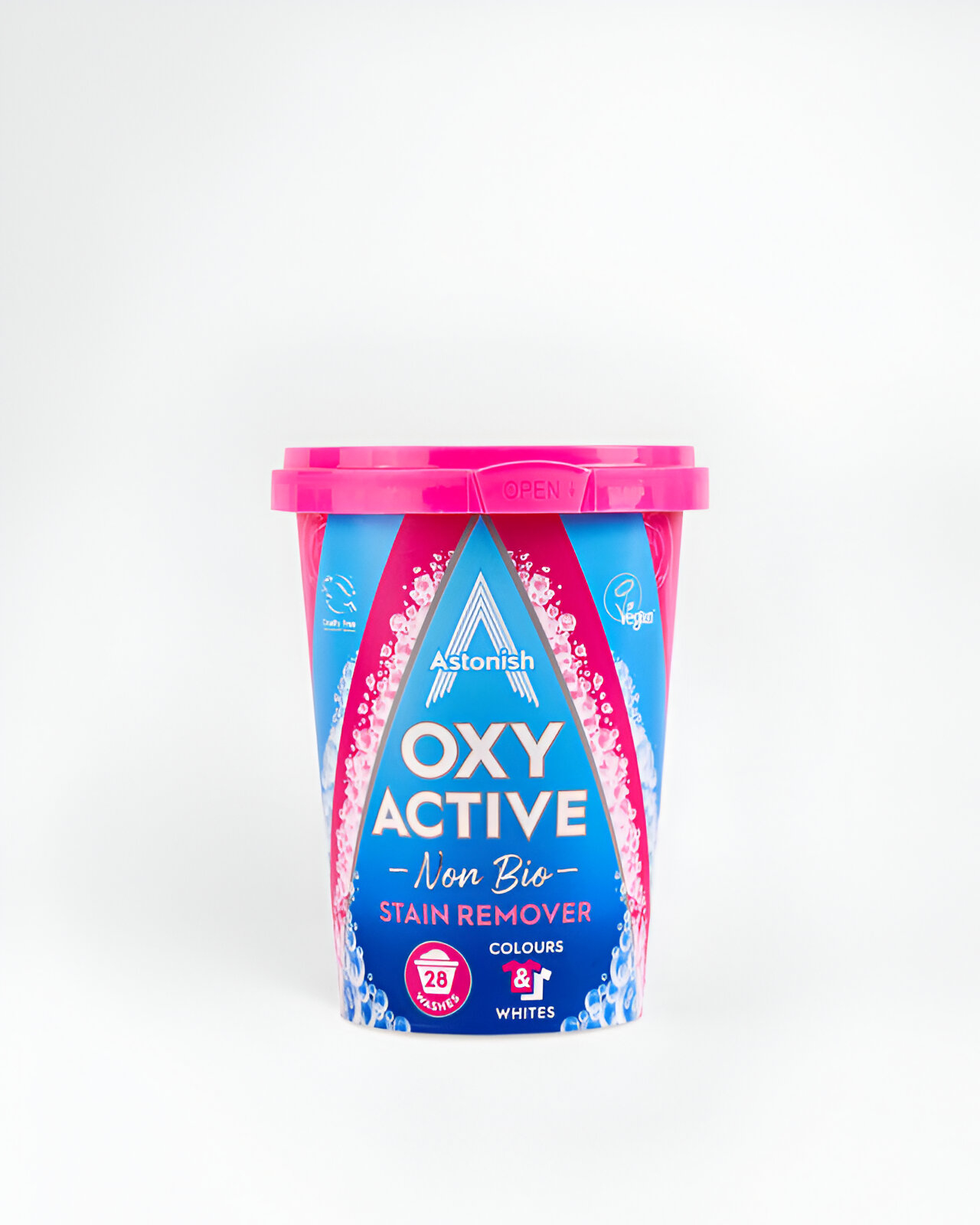 Astonish Oxy Active Stain Remover Активный пятновыводитель с усилителем стирки универсальный 625 гр