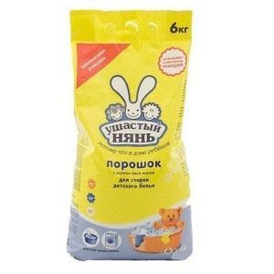 Ушастый нянь Стиральный порошок для детского белья универсальный 6 кг