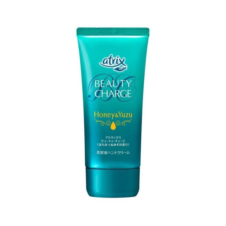 Kao Atrix Beauty Charge Honey & Yuzu Крем для рук с косметической эссенцией с ароматом Меда и юдзу 80 гр